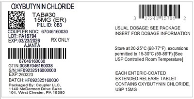 Label (27241 157 04 Oxybutynin Er 15mg 67046 1600 30)